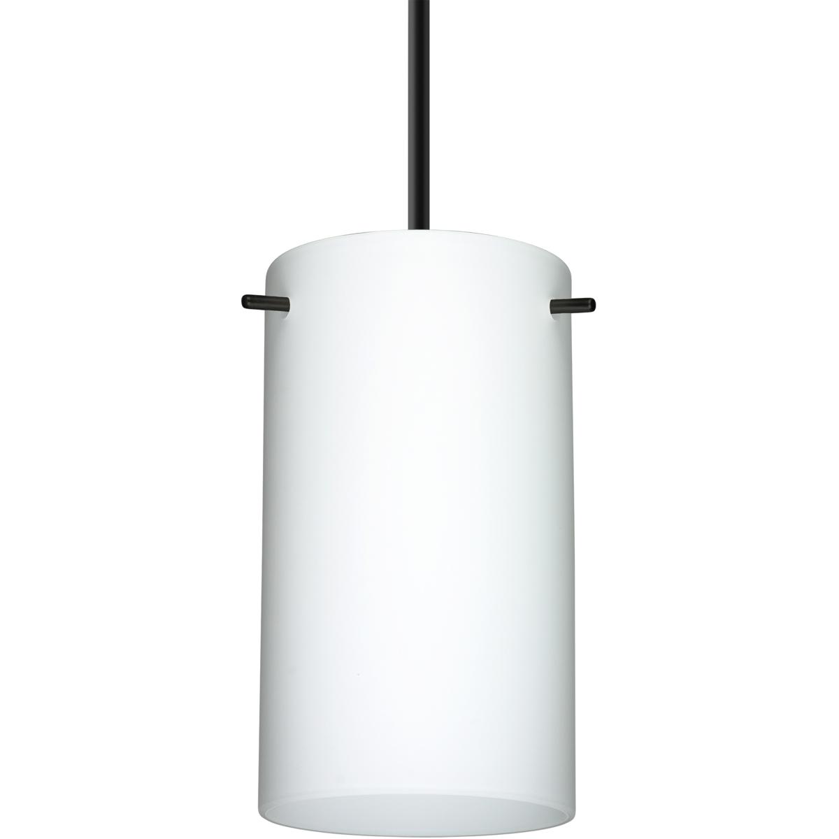 Besa Lighting 1BT-440407-LED-BK Stilo 7 LED Black Cord Pendant Ceiling Light