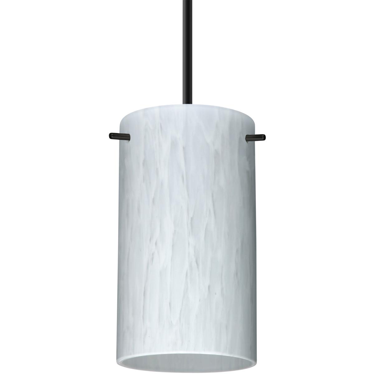 Besa Lighting 1BT-440419-LED-BK Stilo 7 LED Black Cord Pendant Ceiling Light