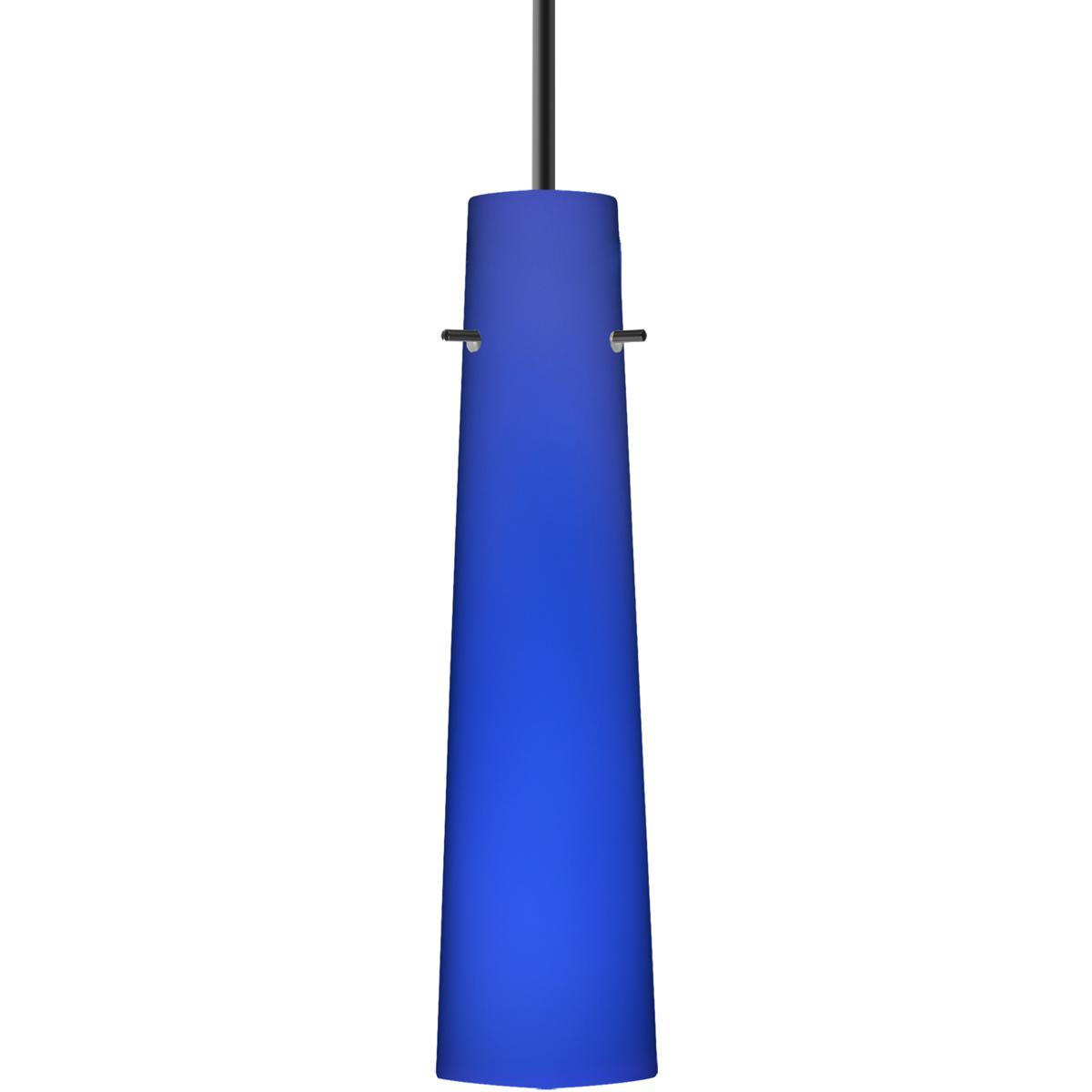 Besa Lighting 1BT-5674CM-BK Camino 1 Light Black Cord Pendant Ceiling Light