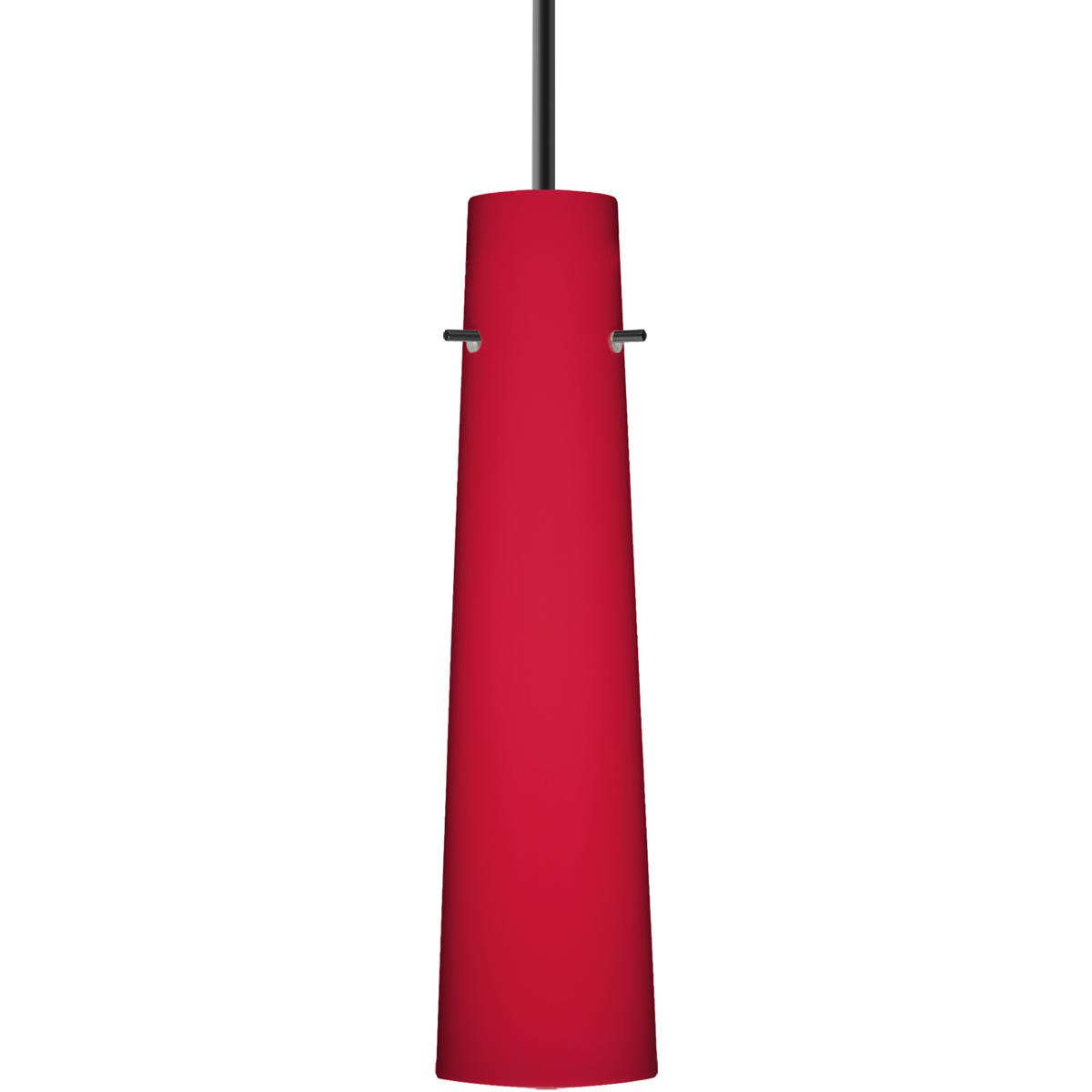Besa Lighting 1BT-5674RM-BK Camino 1 Light Black Cord Pendant Ceiling Light