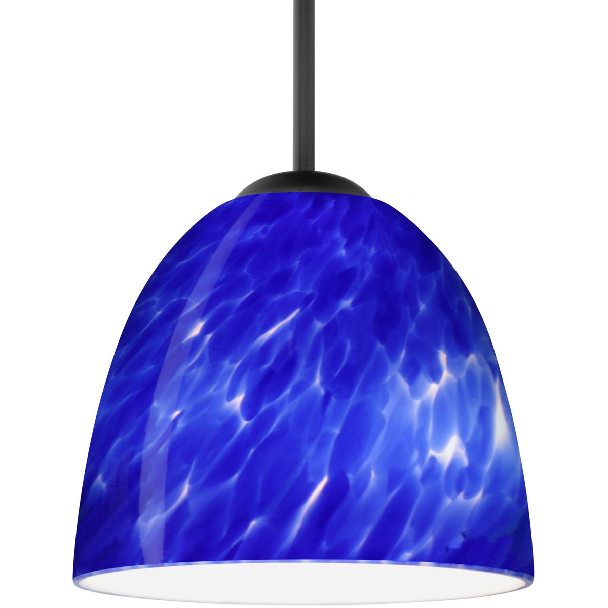 Besa Lighting 1BT-757286-BK Sasha 1 Light Black Cord Pendant Ceiling Light