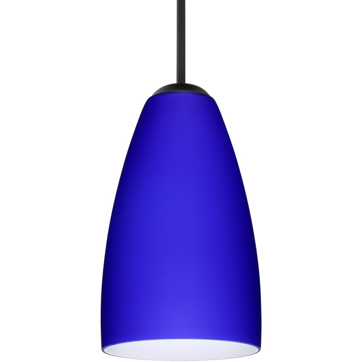 Besa Lighting 1JT-1511CM-BK Riva 9 1 Light Black Cord Pendant Ceiling Light
