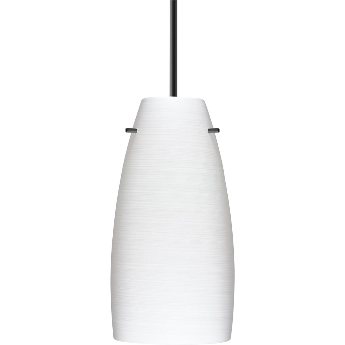 Besa Lighting 1JT-1512KR-LED-BK Tao 10 LED Black Cord Pendant Ceiling Light