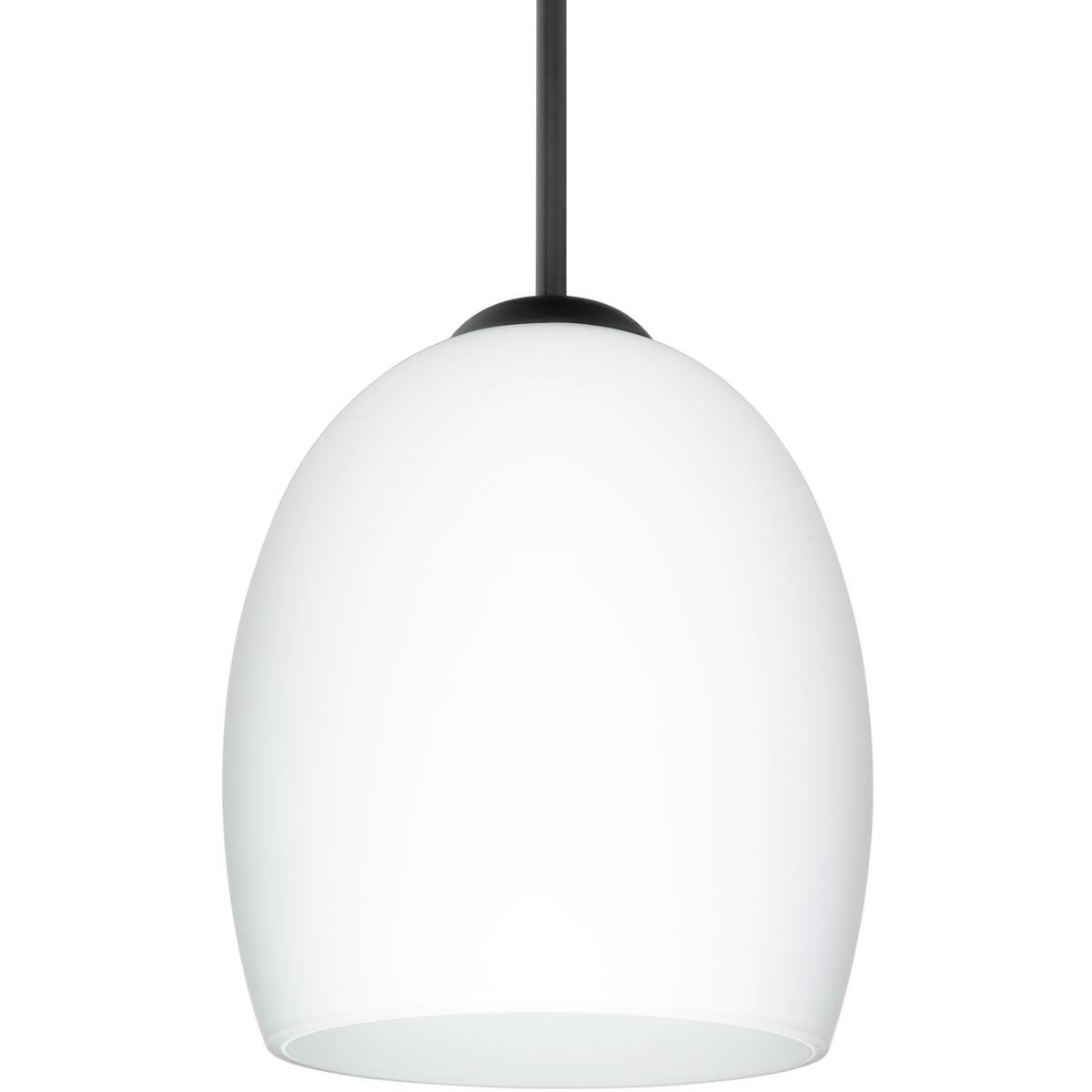 Besa Lighting 1JT-169707-BK Lucia 1 Light Black Cord Pendant Ceiling Light