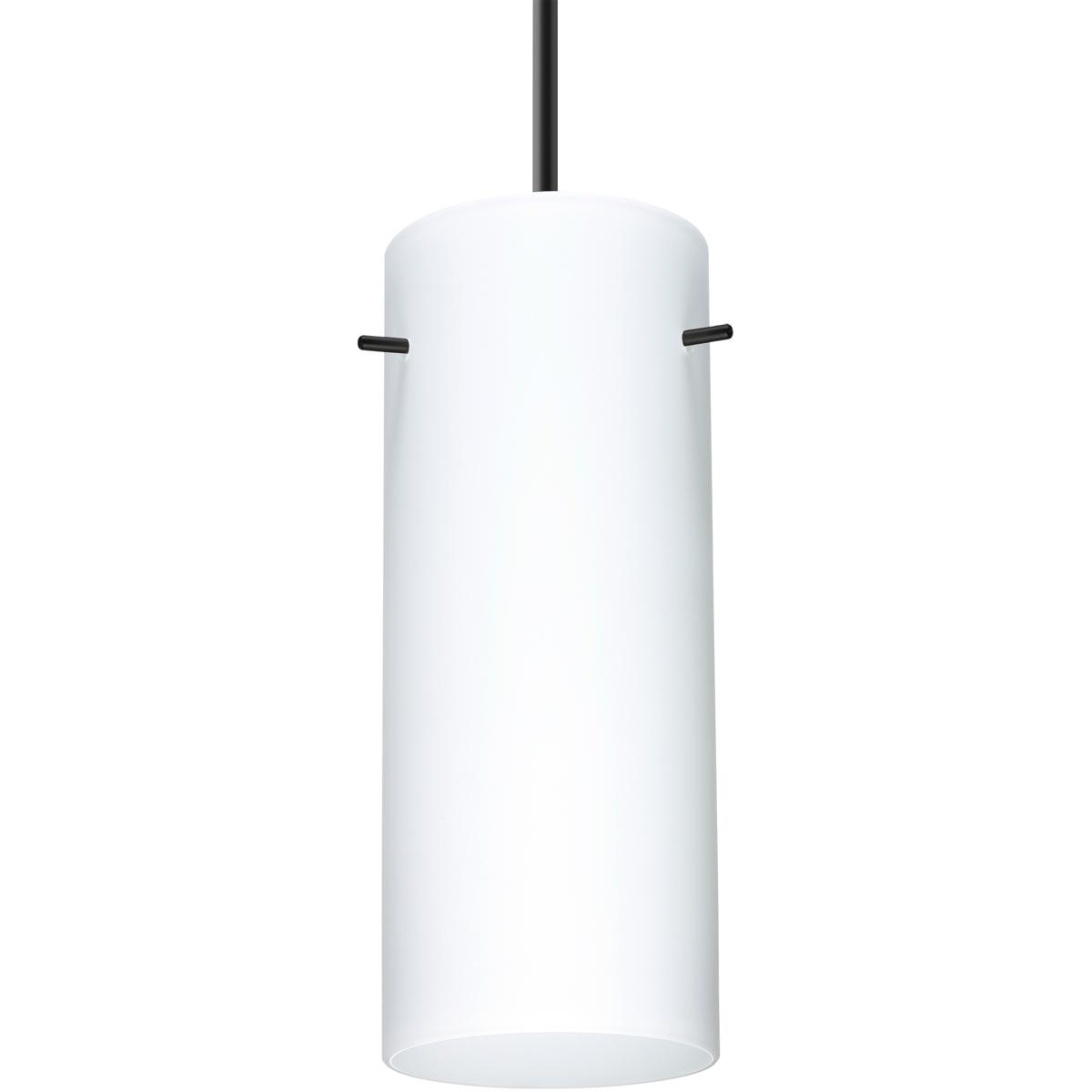 Besa Lighting 1JT-412307-BK Stilo 10 1 Light Black Cord Pendant Ceiling Light