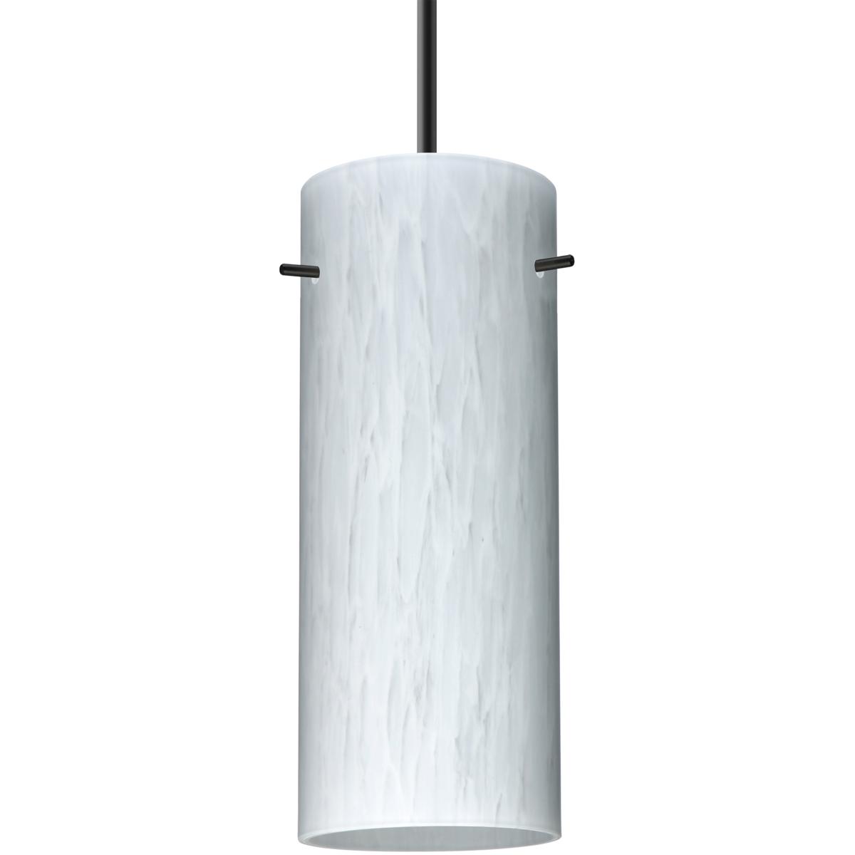 Besa Lighting 1JT-412319-LED-BK Stilo 10 LED Black Cord Pendant Ceiling Light