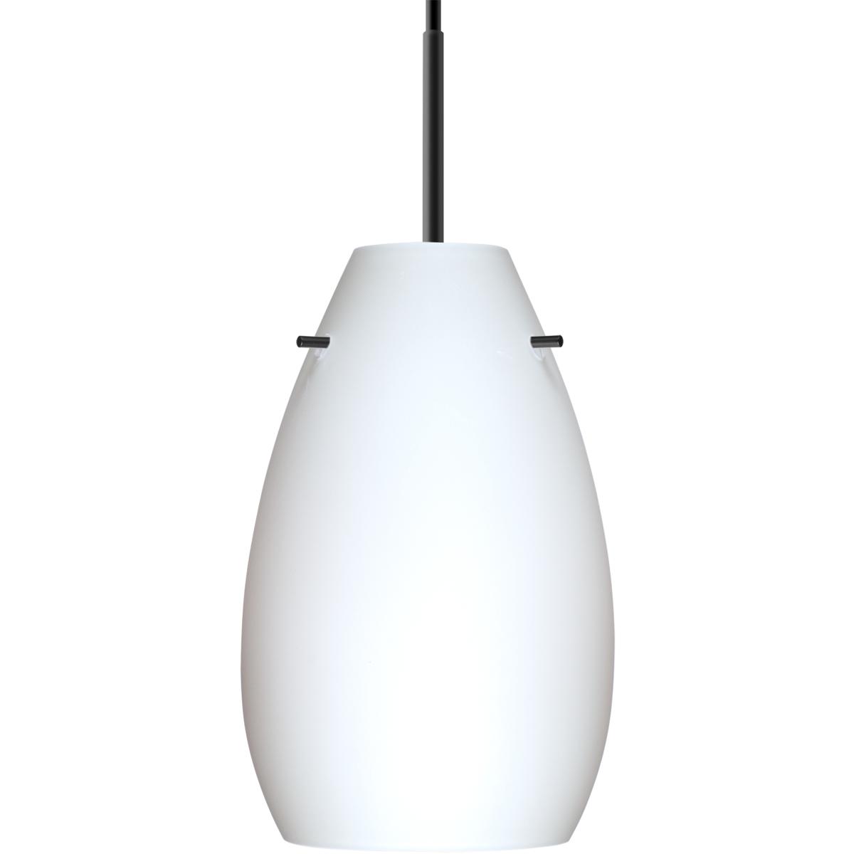 Besa Lighting 1JT-412607-LED-BK Pera 9 LED Black Cord Pendant Ceiling Light