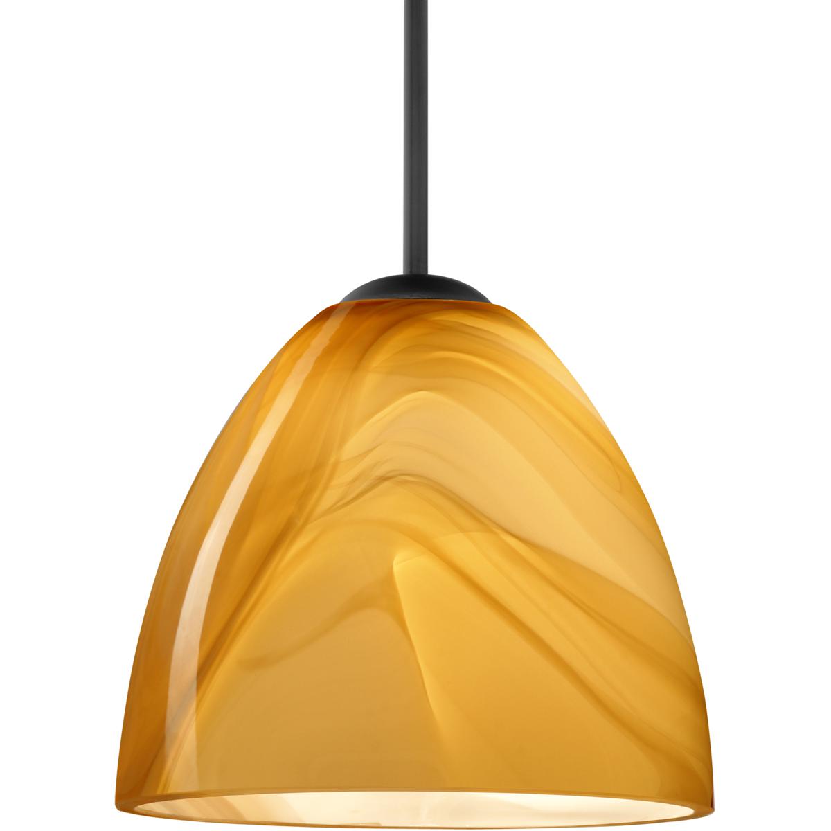 Besa Lighting 1JT-4470HN-BK Vila 1 Light Black Cord Pendant Ceiling Light