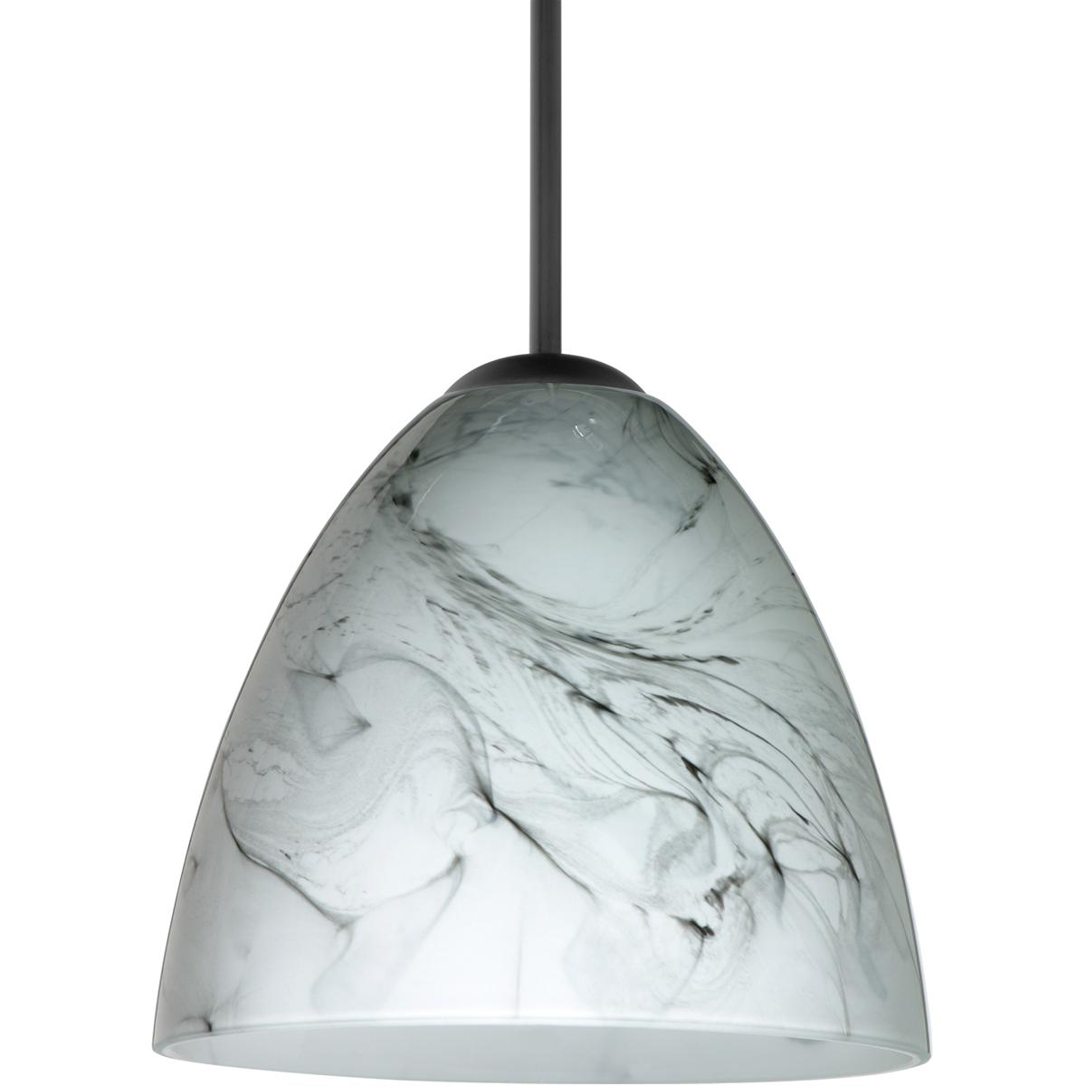 Besa Lighting 1JT-4470MG-LED-BK Vila LED Black Cord Pendant Ceiling Light
