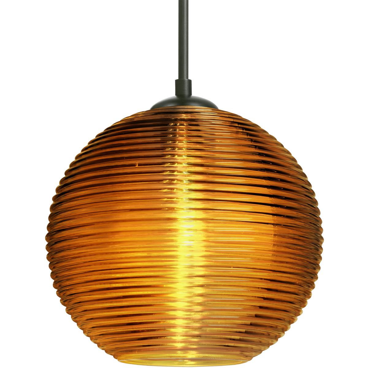 Besa Lighting 1JT-461682-BK Kristall 8 1 Light Black Cord Pendant Ceiling Light