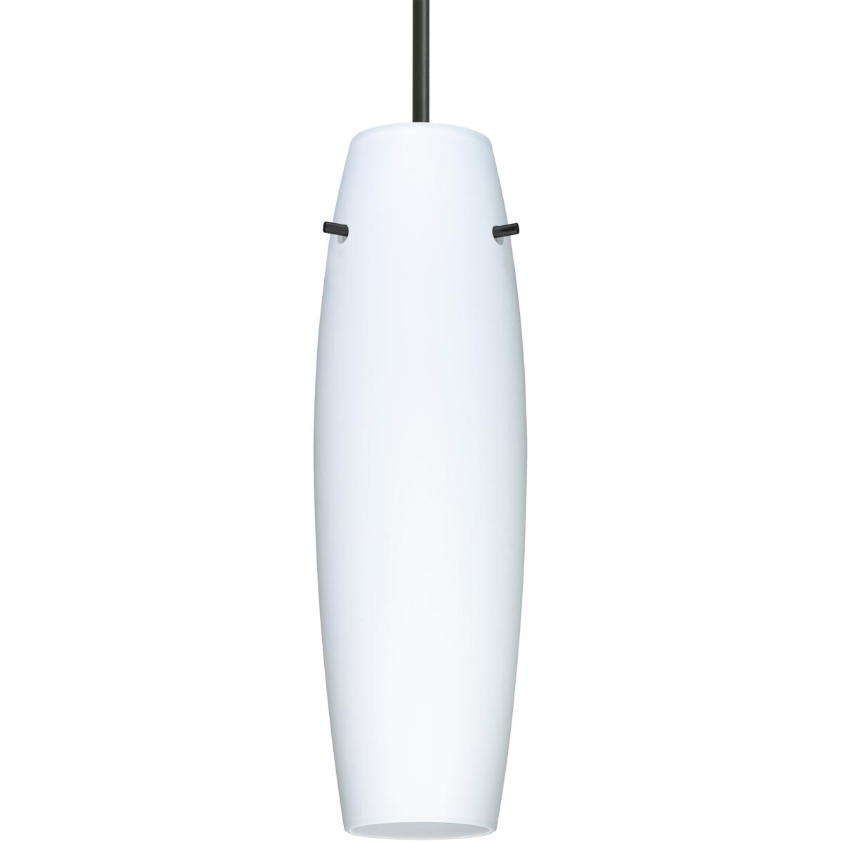 Besa Lighting 1JT-489707-BK Suzi 1 Light Black Cord Pendant Ceiling Light