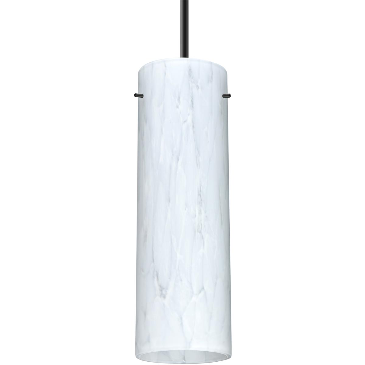Besa Lighting 1JT-493019-BK Stilo 9 1 Light Black Cord Pendant Ceiling Light