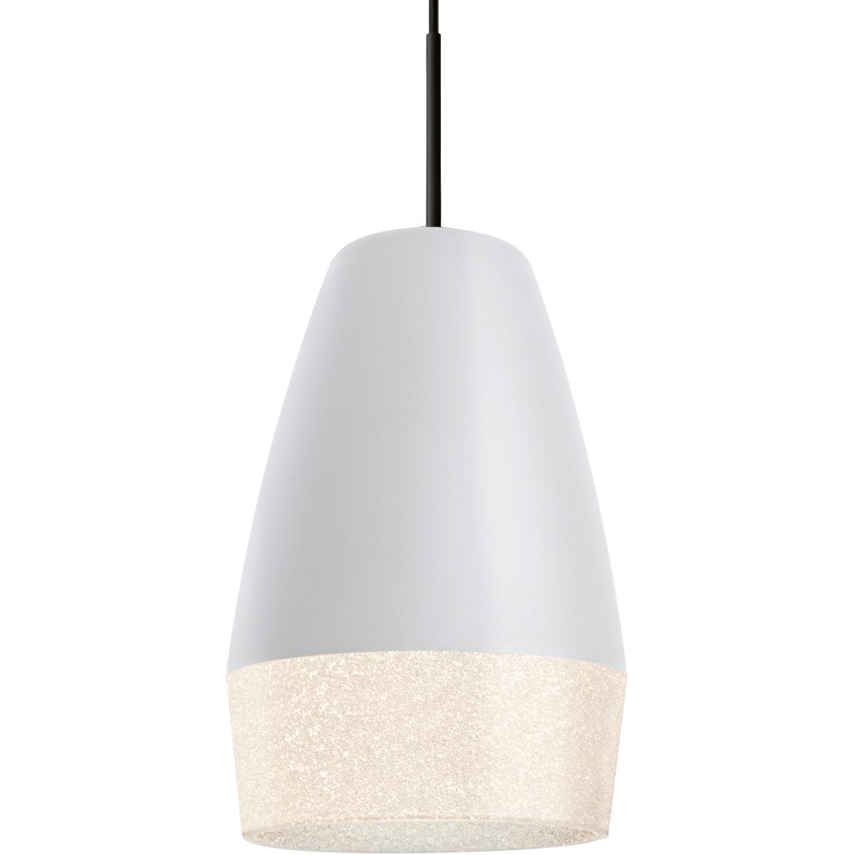 Besa Lighting 1JT-ABU12WH-LED-BK Abu 12 LED Black Cord Pendant Ceiling Light
