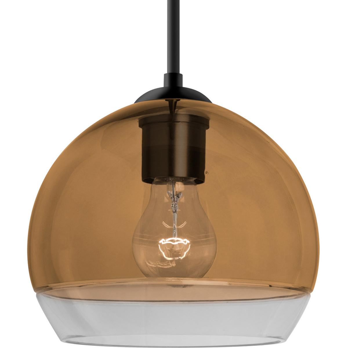 Besa Lighting 1JT-ALLY8AM-BK Ally 8 1 Light Black Cord Pendant Ceiling Light