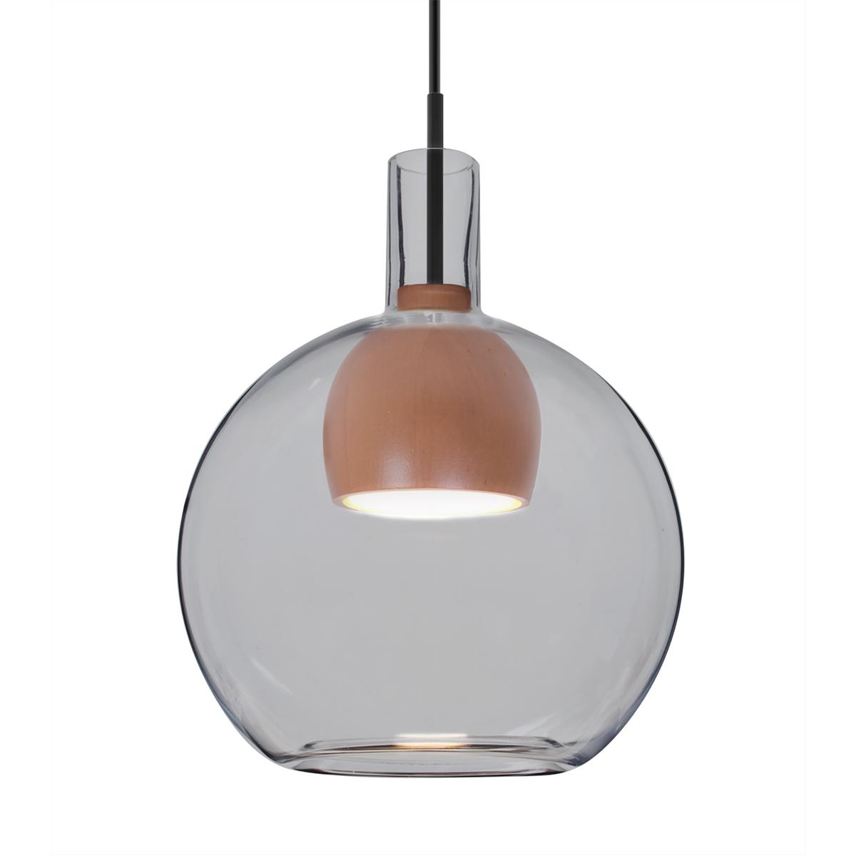 Lighting New York 1JT-BENJISMMD-LED-BK Besa Lighting Benji LED Black Cord Pendant Ceiling Light 1JT-BENJISMMD-LED-BK - Open Box
