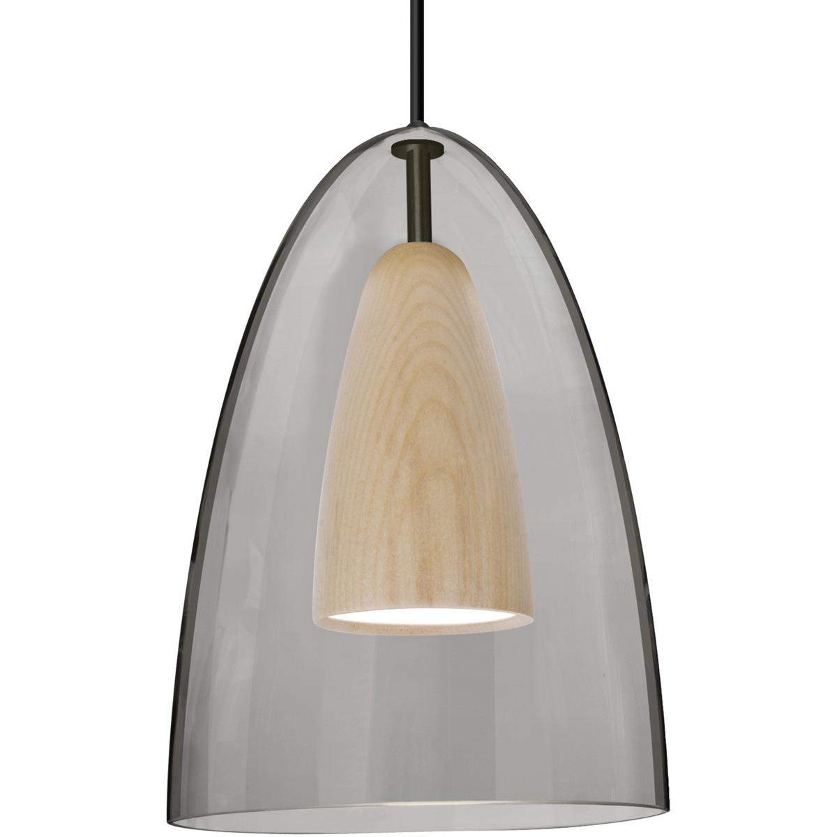 Besa Lighting 1JT-DANOSMNA-LED-BK Dano LED Black Cord Pendant Ceiling Light