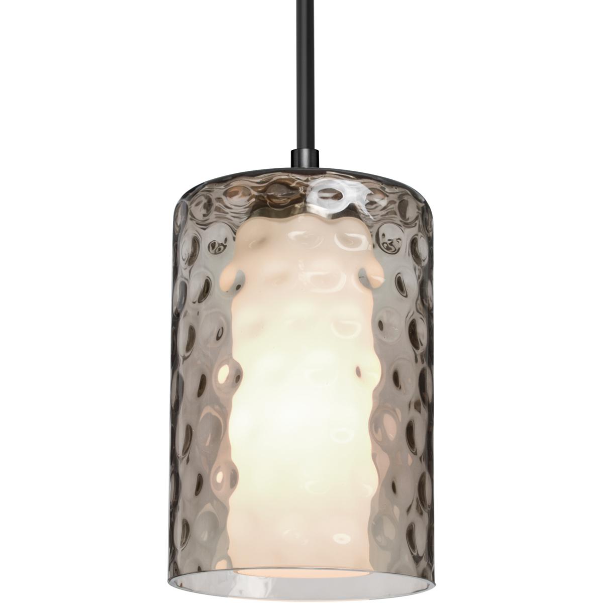 Besa Lighting 1JT-ESASM-BK Esa 1 Light Black Cord Pendant Ceiling Light