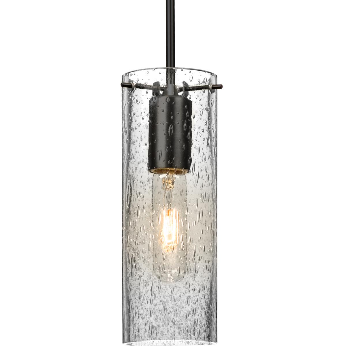 Besa Lighting 1JT-JUNI10CL-BK Juni 10 1 Light Black Cord Pendant Ceiling Light