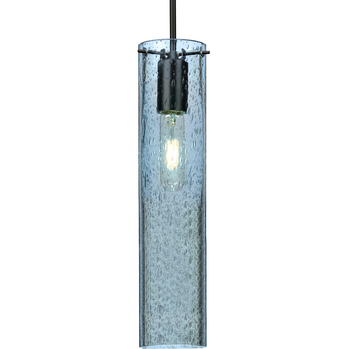 Besa Lighting 1JT-JUNI16BL-BK Juni 16 1 Light Black Cord Pendant Ceiling Light