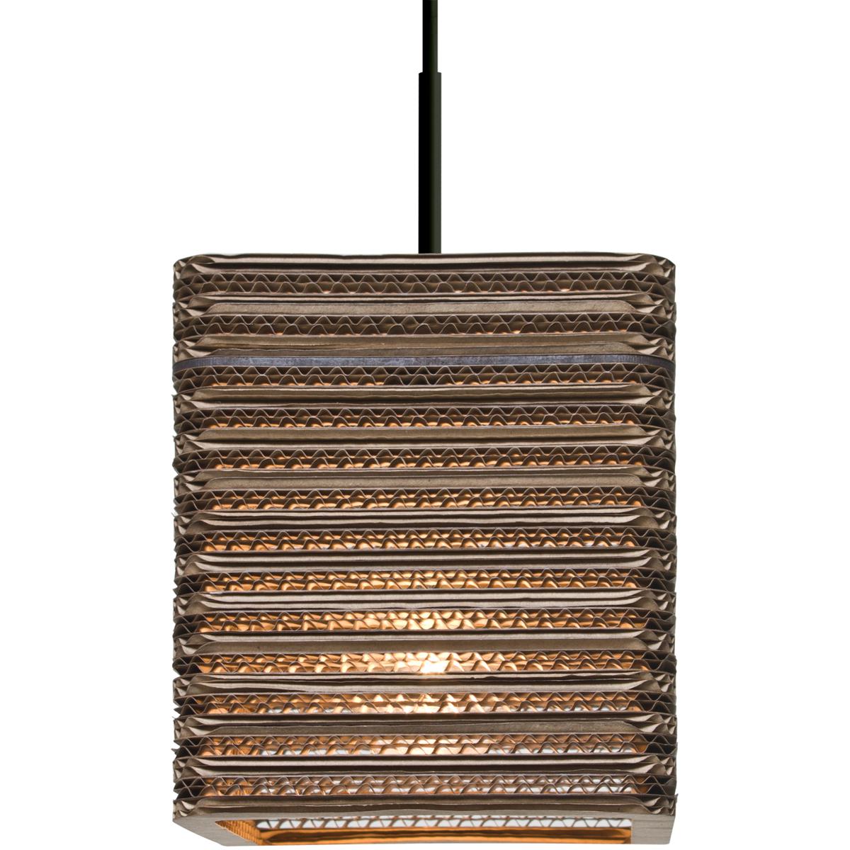 Besa Lighting 1JT-KIRK6-LED-BK Kirk 6 LED Black Cord Pendant Ceiling Light