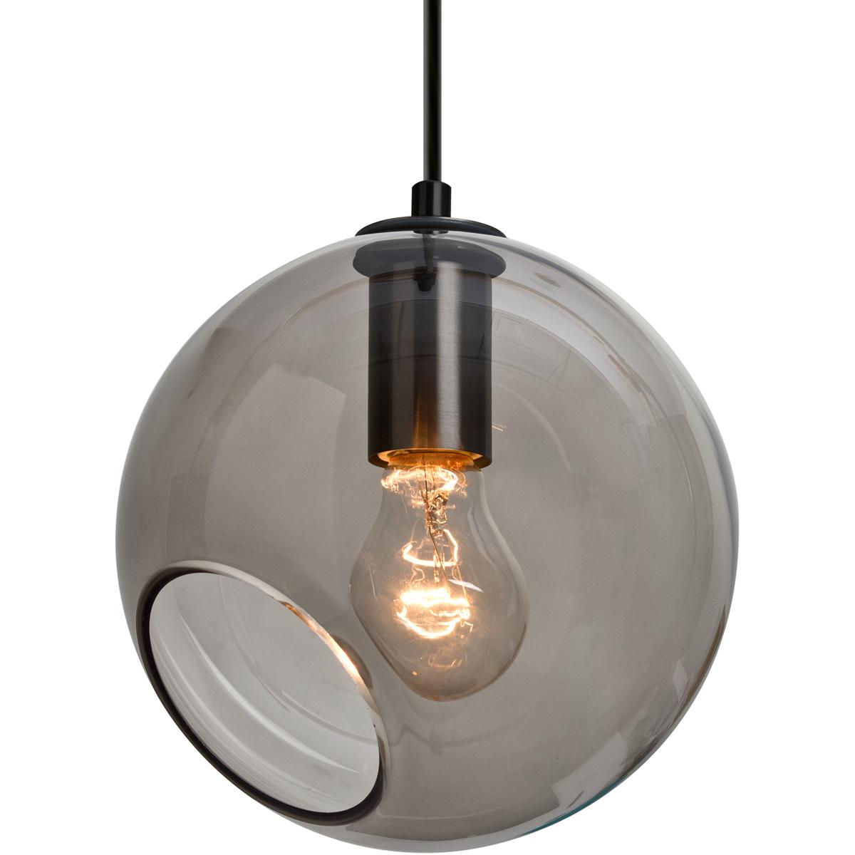 Besa Lighting 1JT-MAESTRO8SM-BK Maestro 8 1 Light Black Cord Pendant Ceiling Light