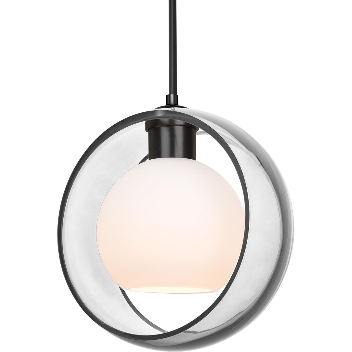 Besa Lighting 1JT-MANACL-LED-BK Mana LED Black Cord Pendant Ceiling Light