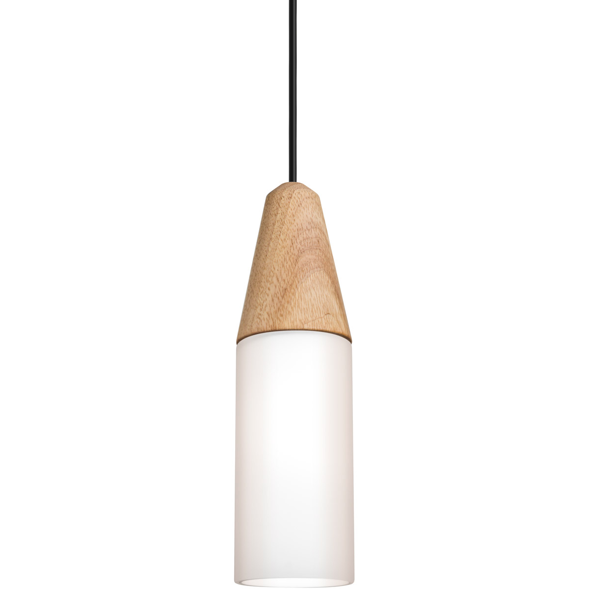 Besa Lighting 1JT-NININA-LED-BK Nini 1 Light Black Pendant Ceiling Light