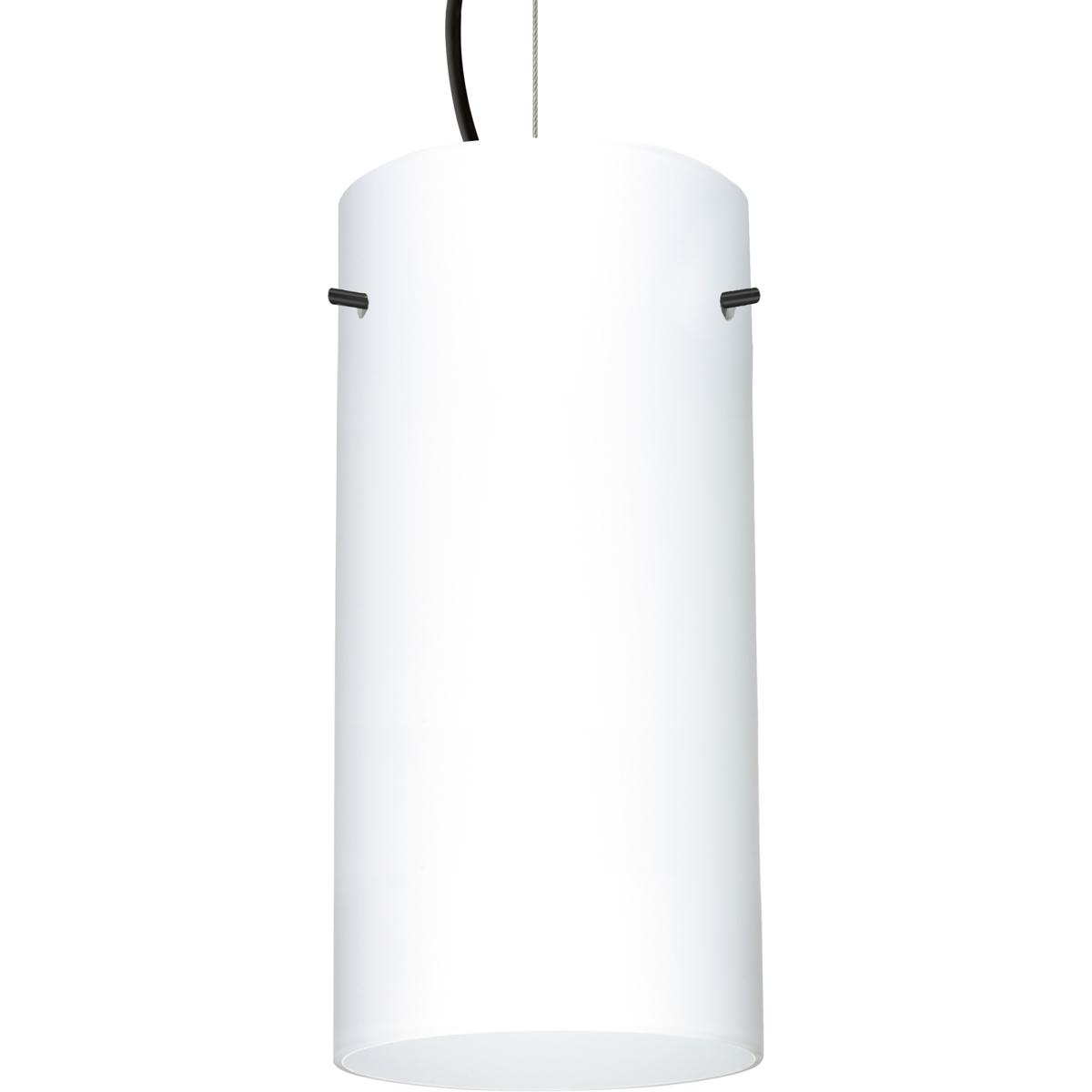 Besa Lighting 1KX-412007-LED-BK Stilo 12 LED Black Cord Pendant Ceiling Light