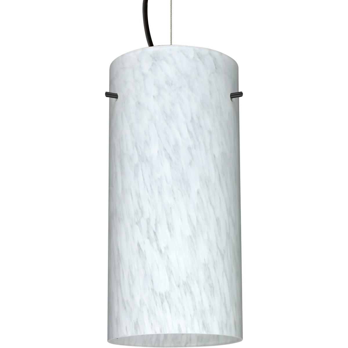 Besa Lighting 1KX-412019-BK Stilo 12 1 Light Black Cord Pendant Ceiling Light