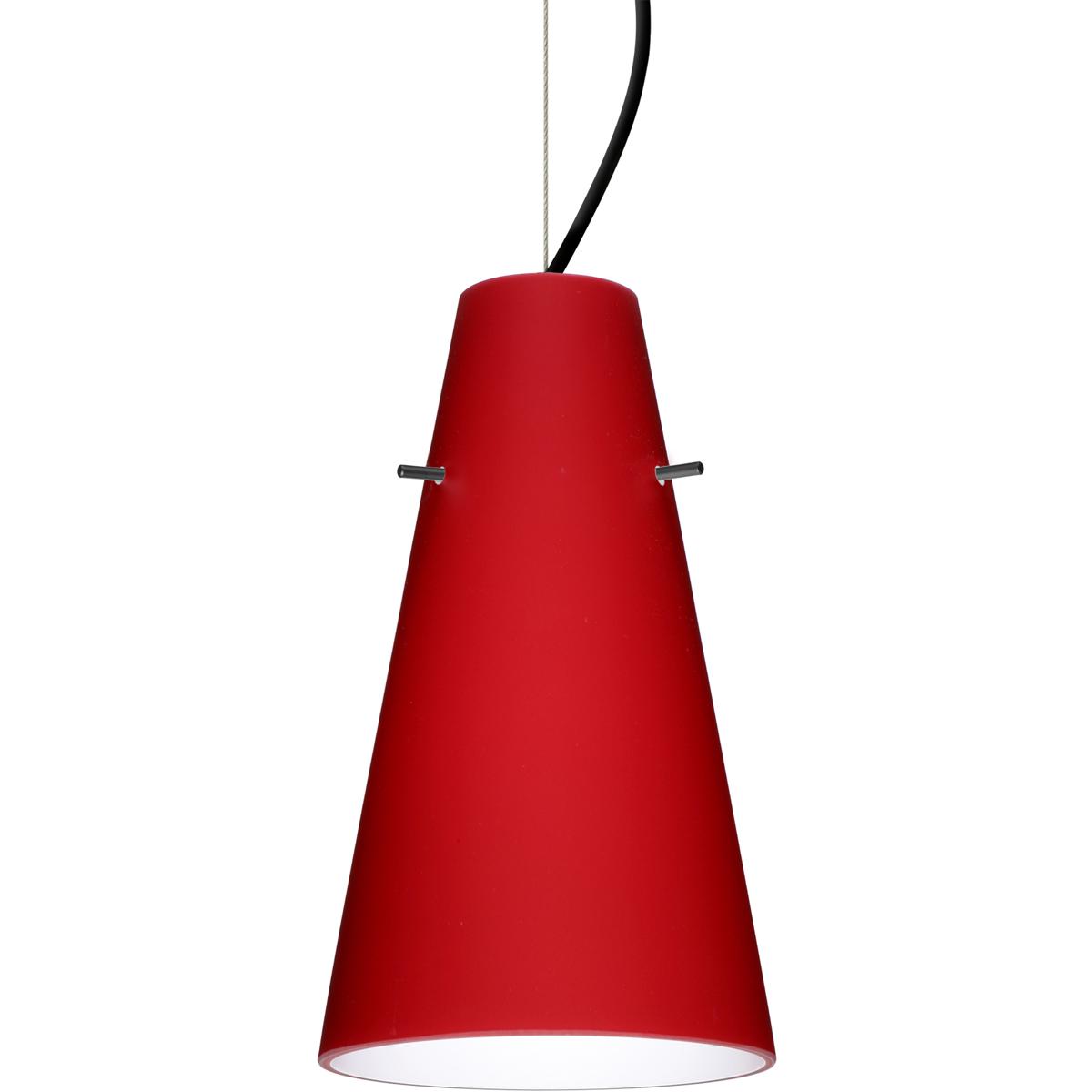 Besa Lighting 1KX-4124RM-LED-BK Cierro LED Black Cable Pendant Ceiling Light