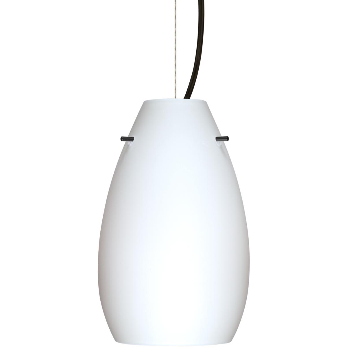 Besa Lighting 1KX-412607-LED-BK Pera 9 LED Black Cord Pendant Ceiling Light