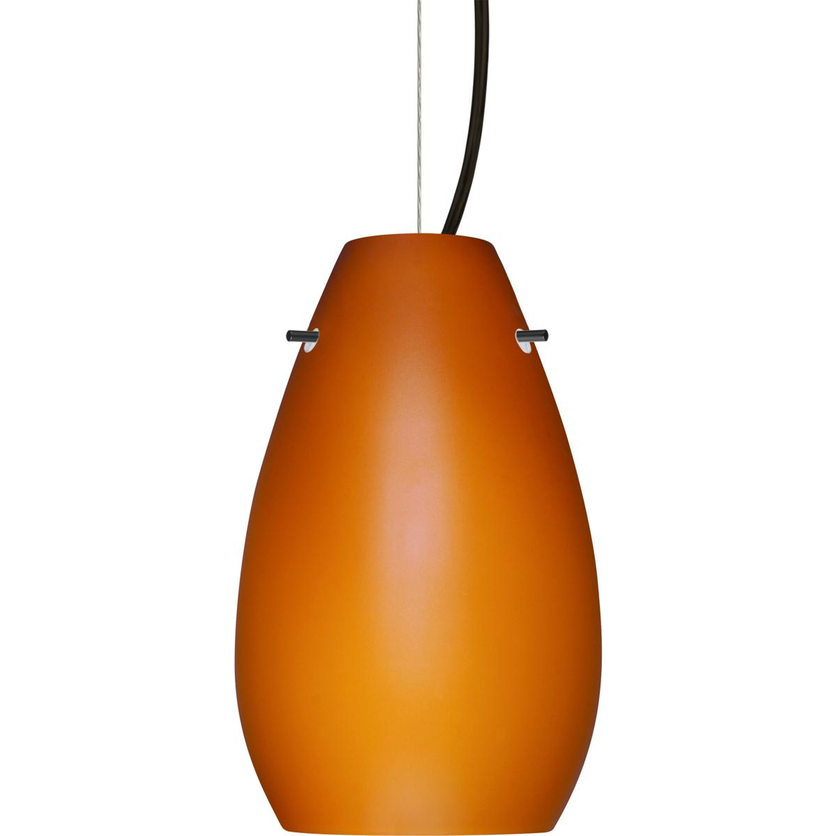 Besa Lighting 1KX-412680-LED-BK Pera 9 LED Black Cord Pendant Ceiling Light