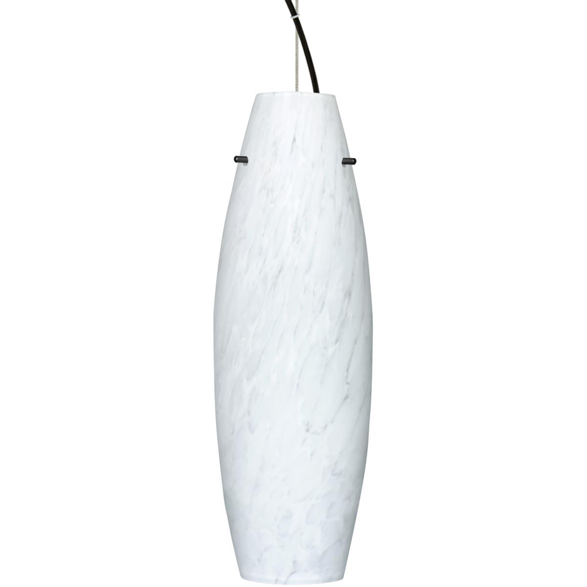 Besa Lighting 1KX-412719-BK Suzi 18 1 Light Black Cord Pendant Ceiling Light