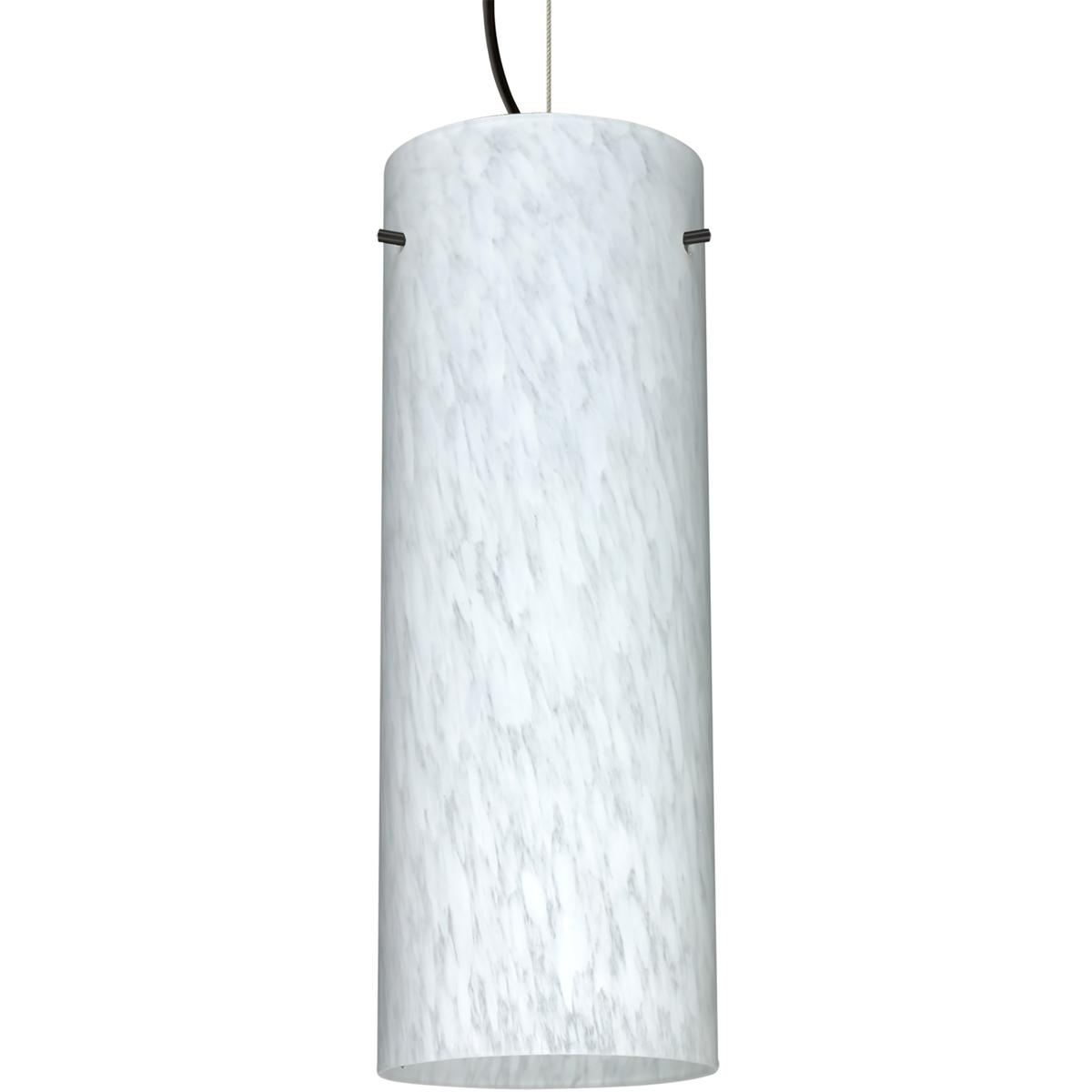 Besa Lighting 1KX-412819-LED-BK Stilo 18 LED Black Cord Pendant Ceiling Light