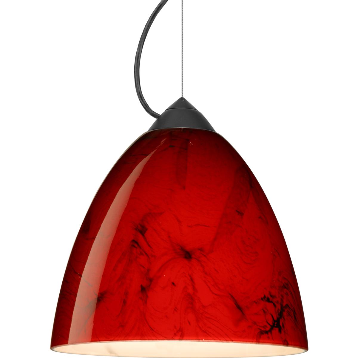 Besa Lighting 1KX-4470MA-LED-BK Vila LED Black Cord Pendant Ceiling Light