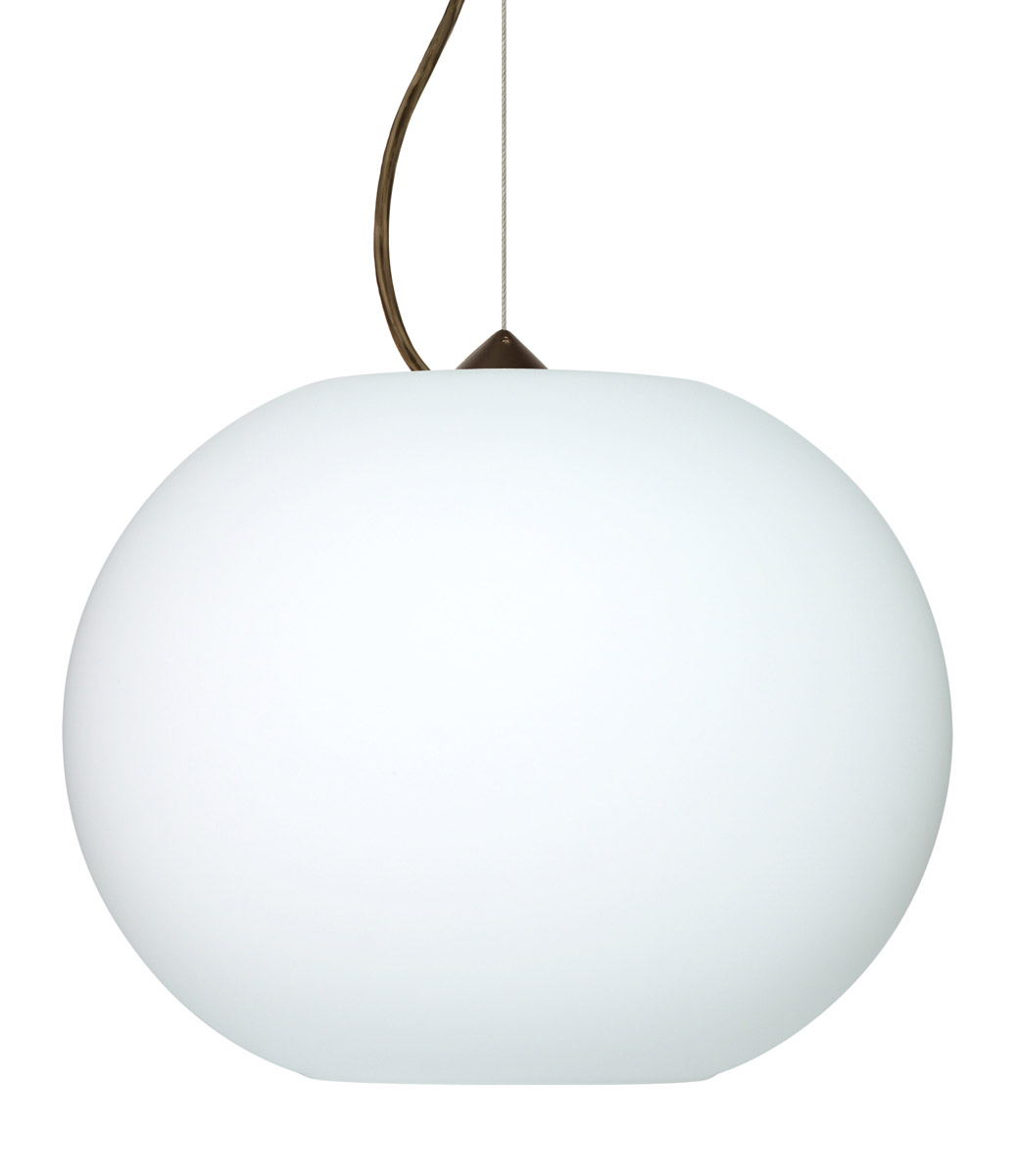 Besa Lighting 1KX-477507-LED-BR Jordo LED Bronze Pendant Ceiling Light