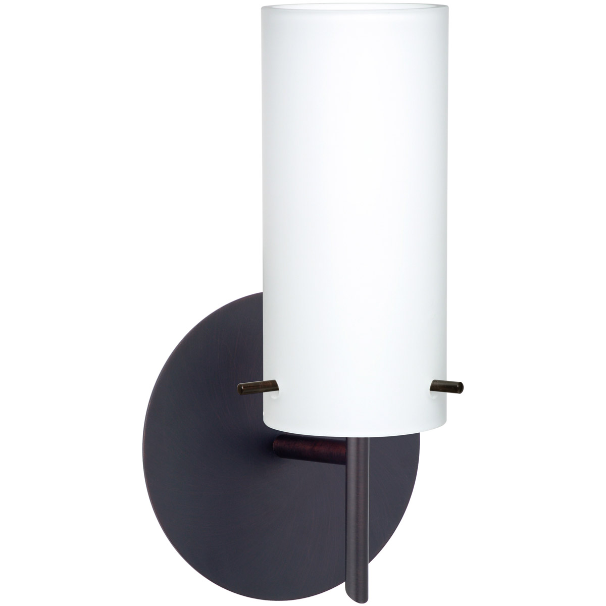 Besa Lighting 1SW-440307-BR Copa 3 1 Light 5 inch Bronze Mini Sconce Wall Light in Halogen