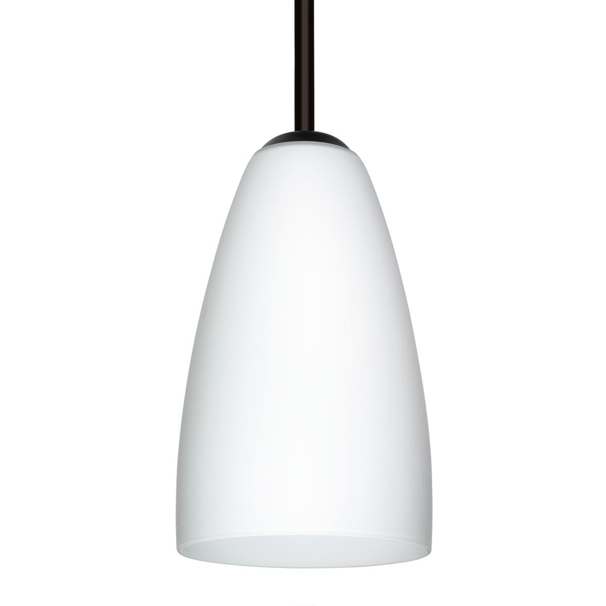 Besa Lighting 1TT-151107-LED-BK Riva 9 LED Black Cord Pendant Ceiling Light
