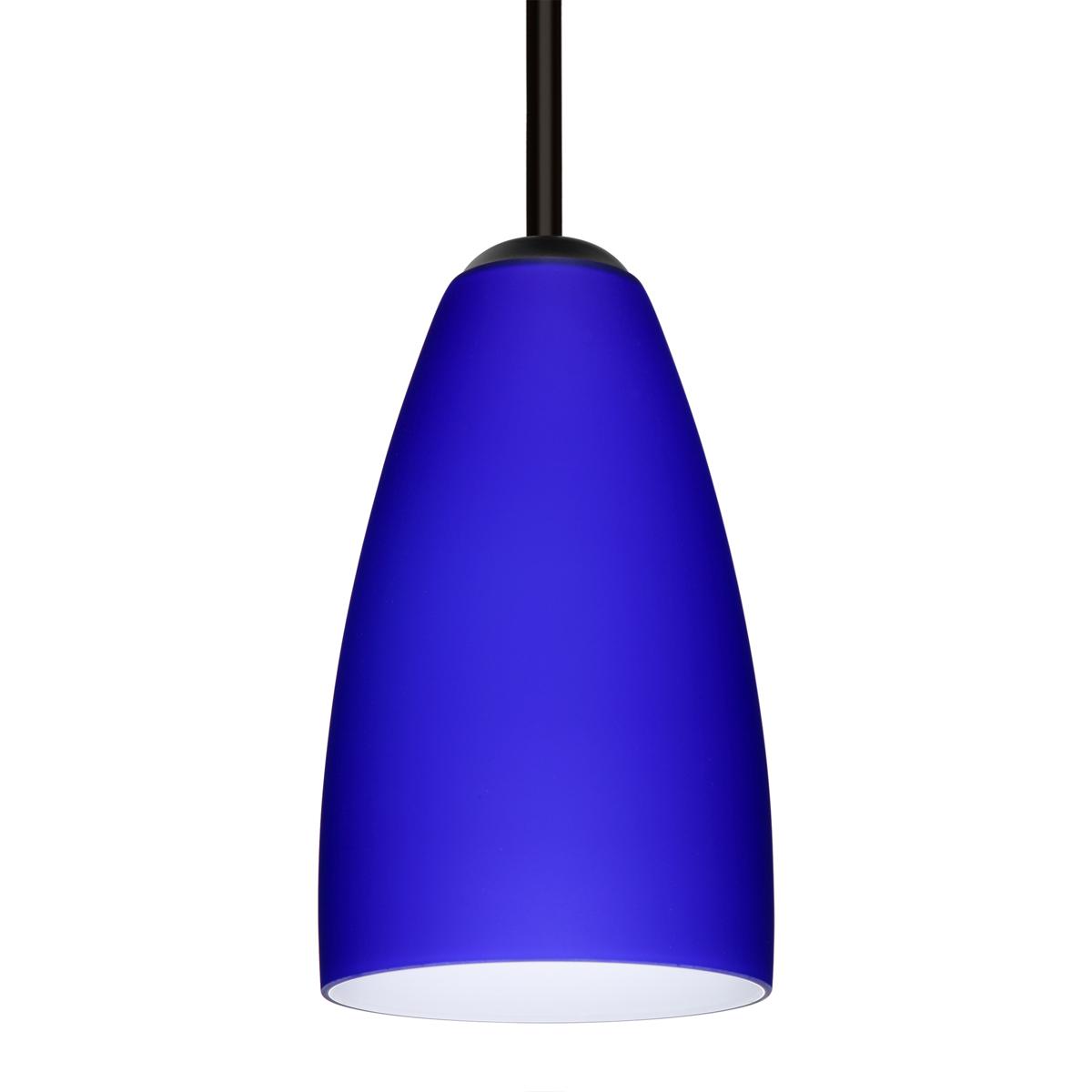 Besa Lighting 1TT-1511CM-BK Riva 9 1 Light Black Cord Pendant Ceiling Light