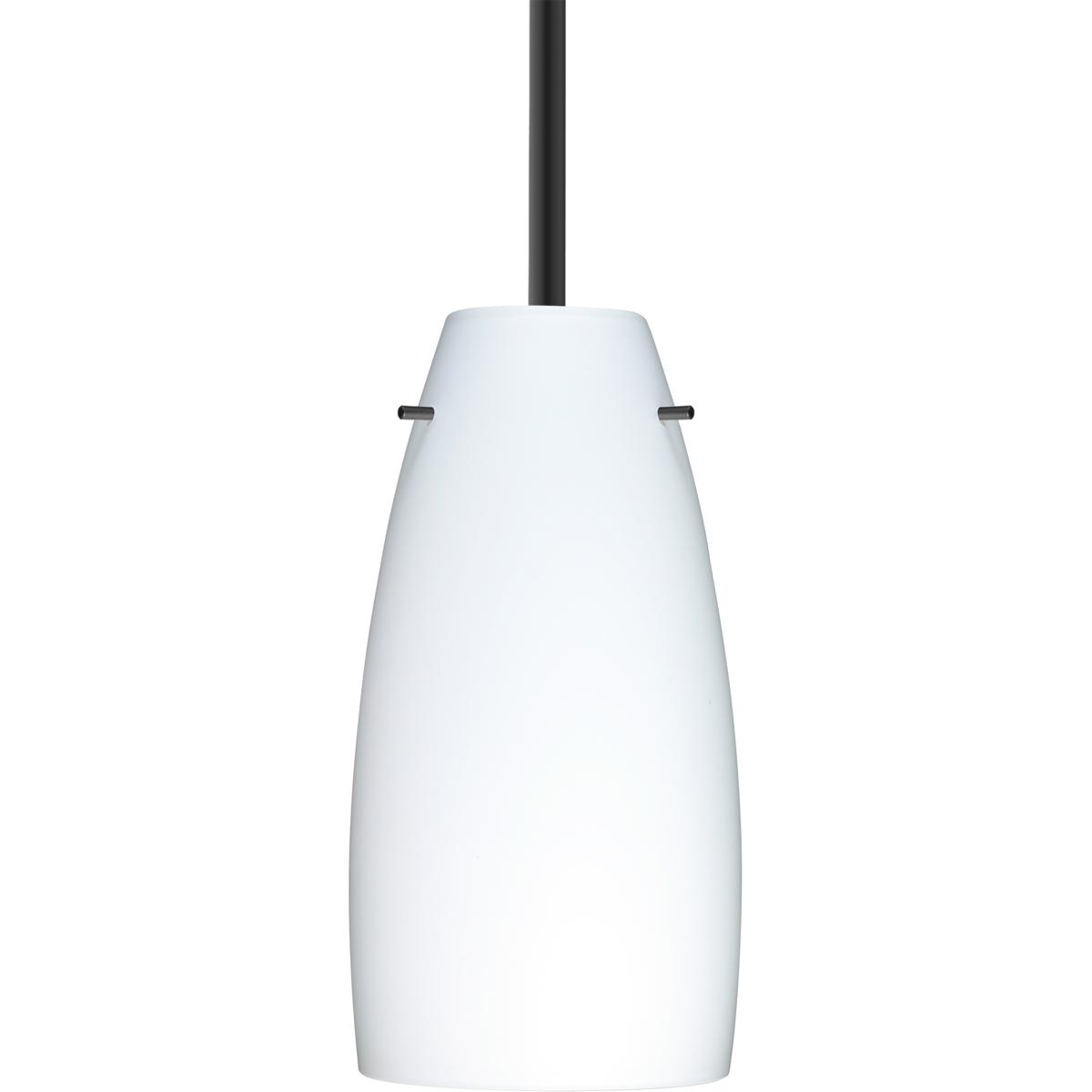 Besa Lighting 1TT-151207-LED-BK Tao 10 LED Black Stem Pendant Ceiling Light