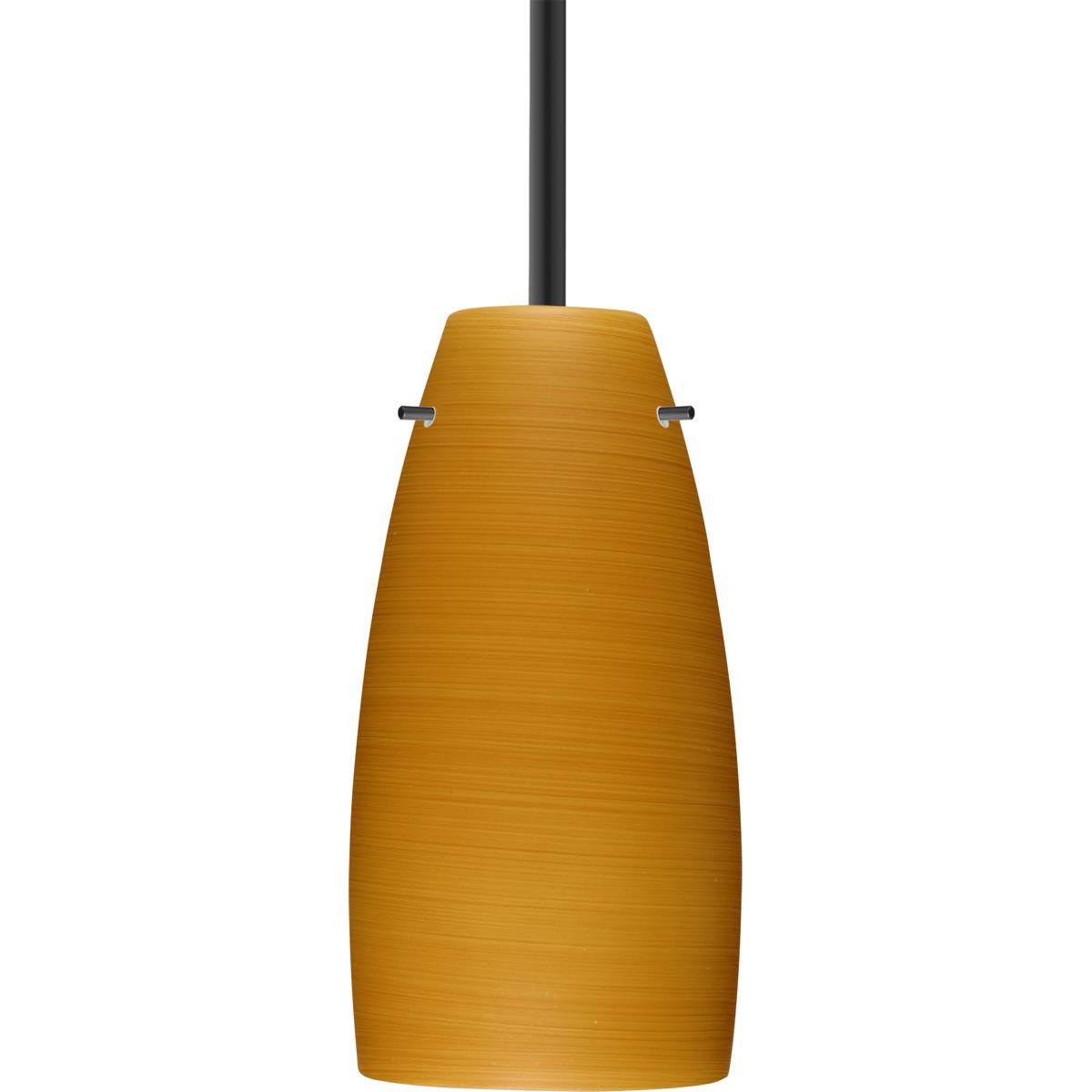 Besa Lighting 1TT-1512OK-LED-BK Tao 10 LED Black Stem Pendant Ceiling Light