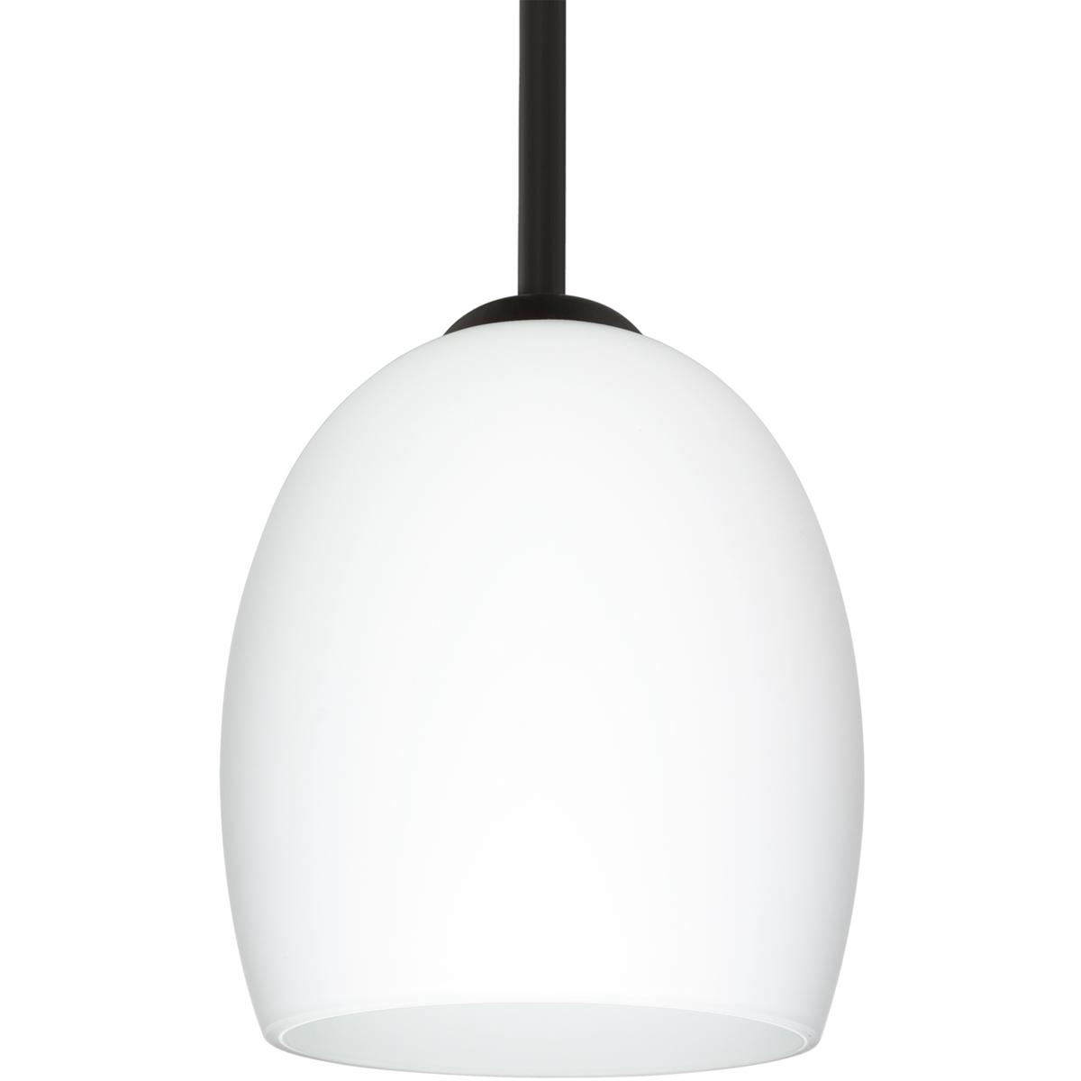 Besa Lighting 1TT-169707-LED-BK Lucia LED Black Stem Pendant Ceiling Light