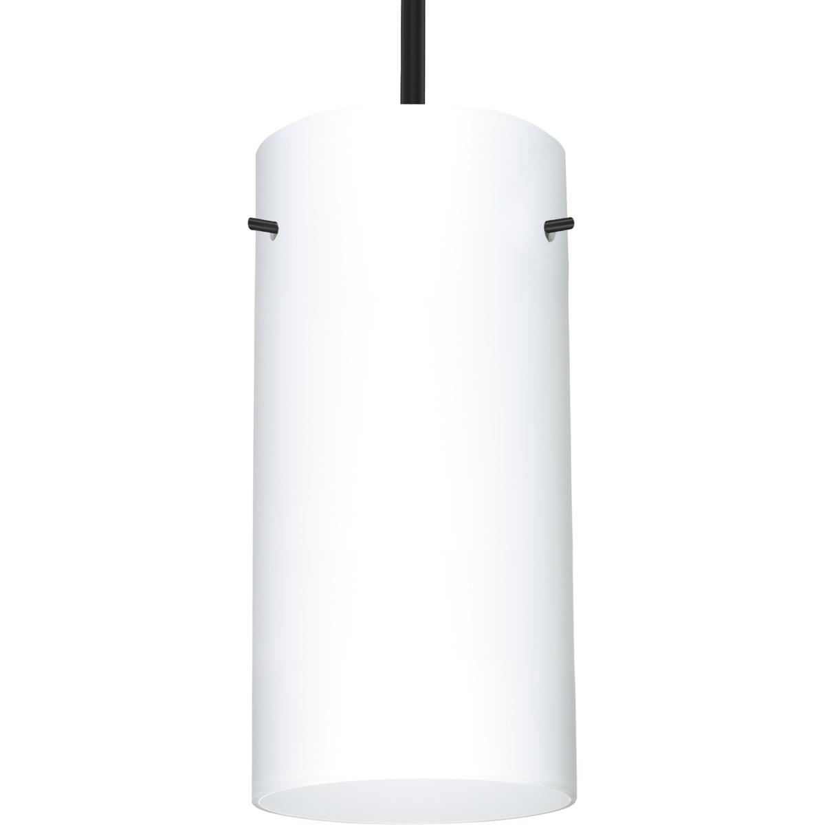Besa Lighting 1TT-412007-BK Stilo 12 1 Light Black Stem Pendant Ceiling Light