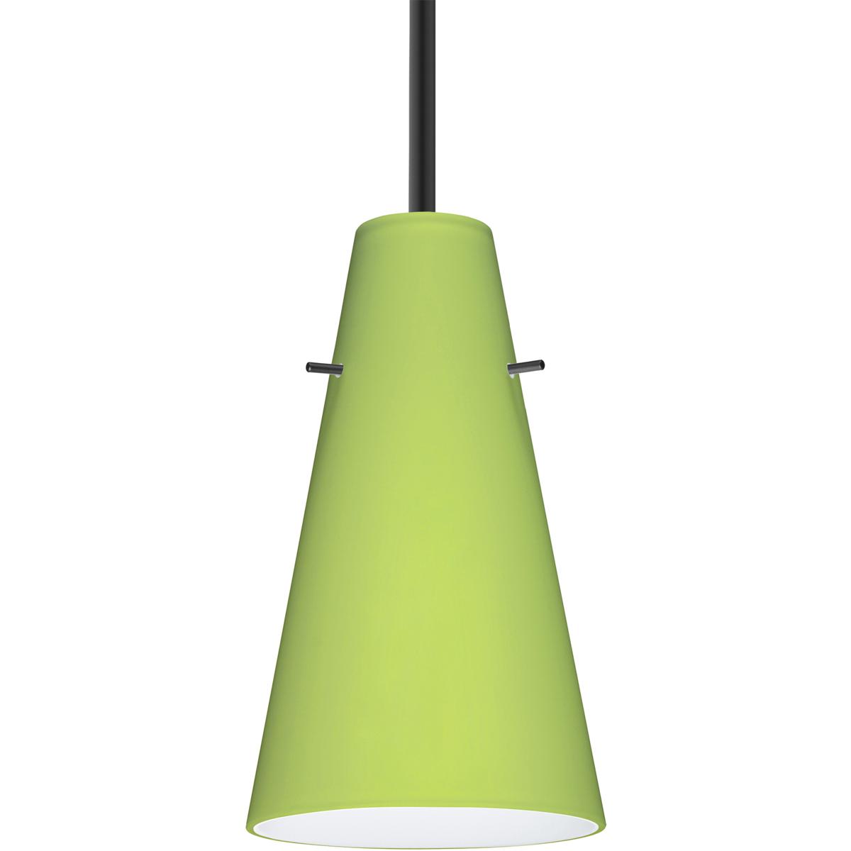 Besa Lighting 1TT-412435-LED-BK Cierro LED Black Stem Pendant Ceiling Light