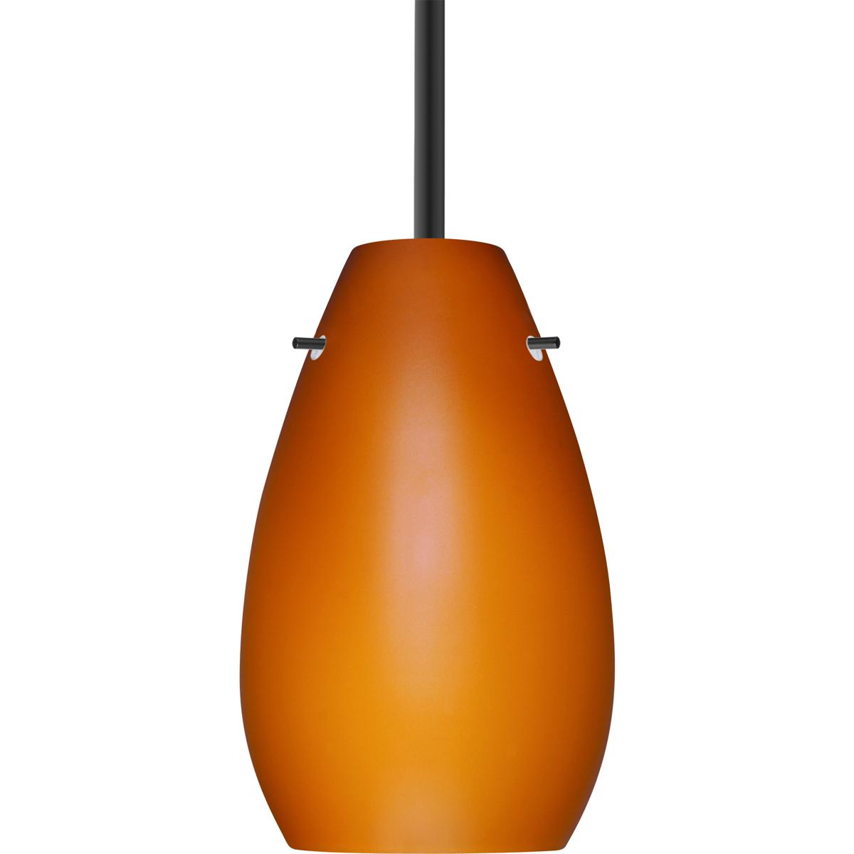 Besa Lighting 1TT-412680-BK Pera 9 1 Light Black Stem Pendant Ceiling Light