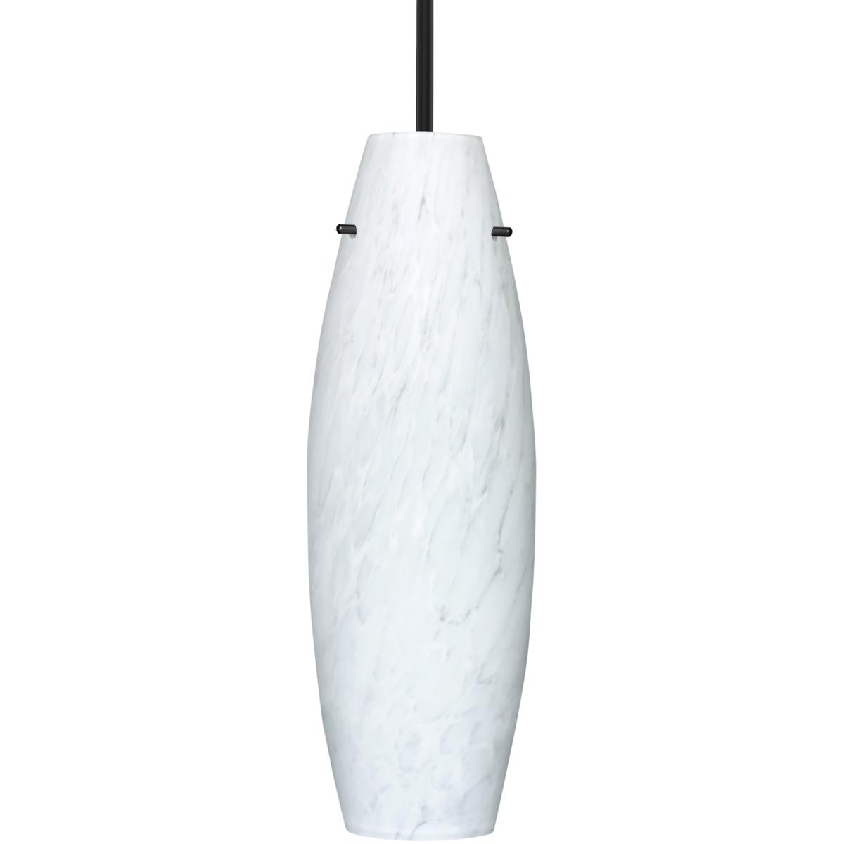 Besa Lighting 1TT-412719-LED-BK Suzi 18 LED Black Stem Pendant Ceiling Light