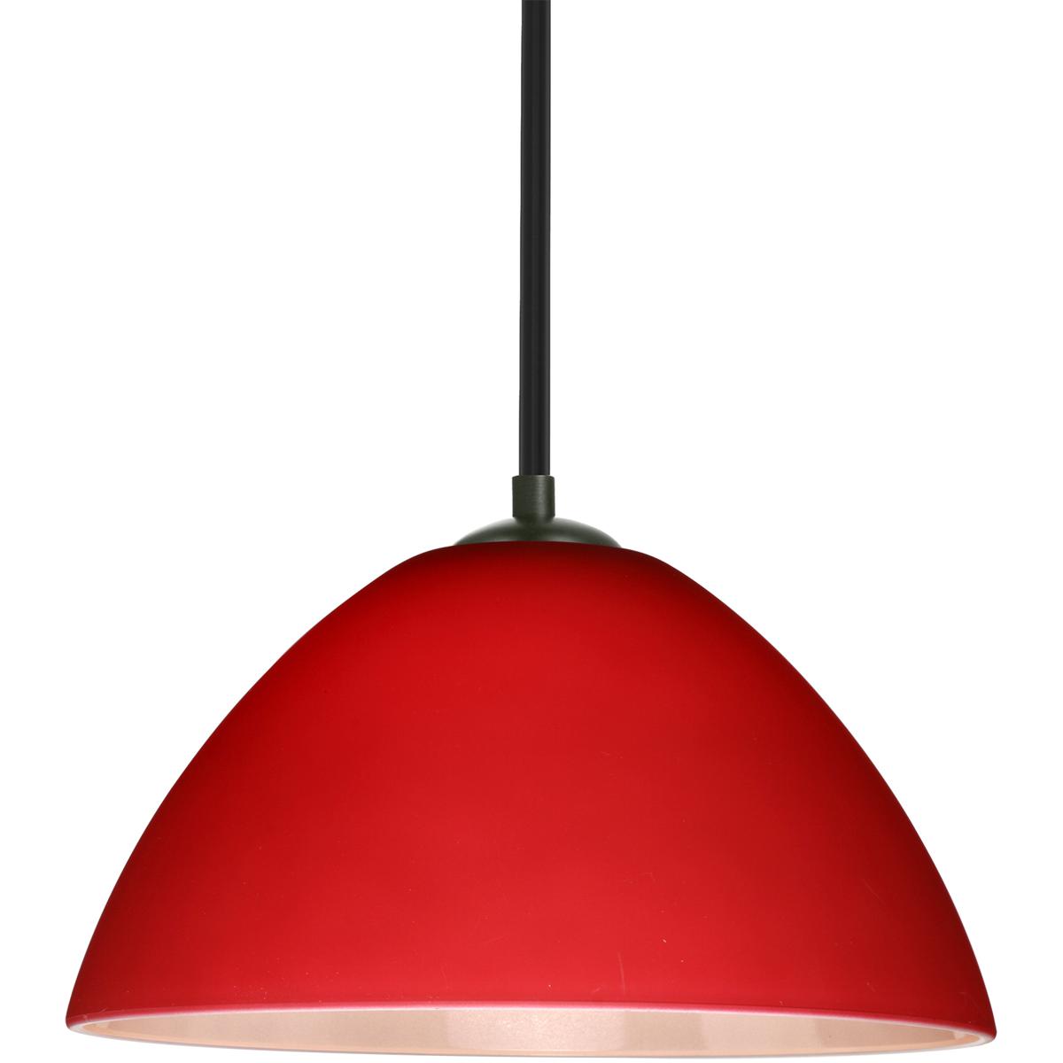 Besa Lighting 1TT-420131-LED-BK Tessa LED Black Stem Pendant Ceiling Light