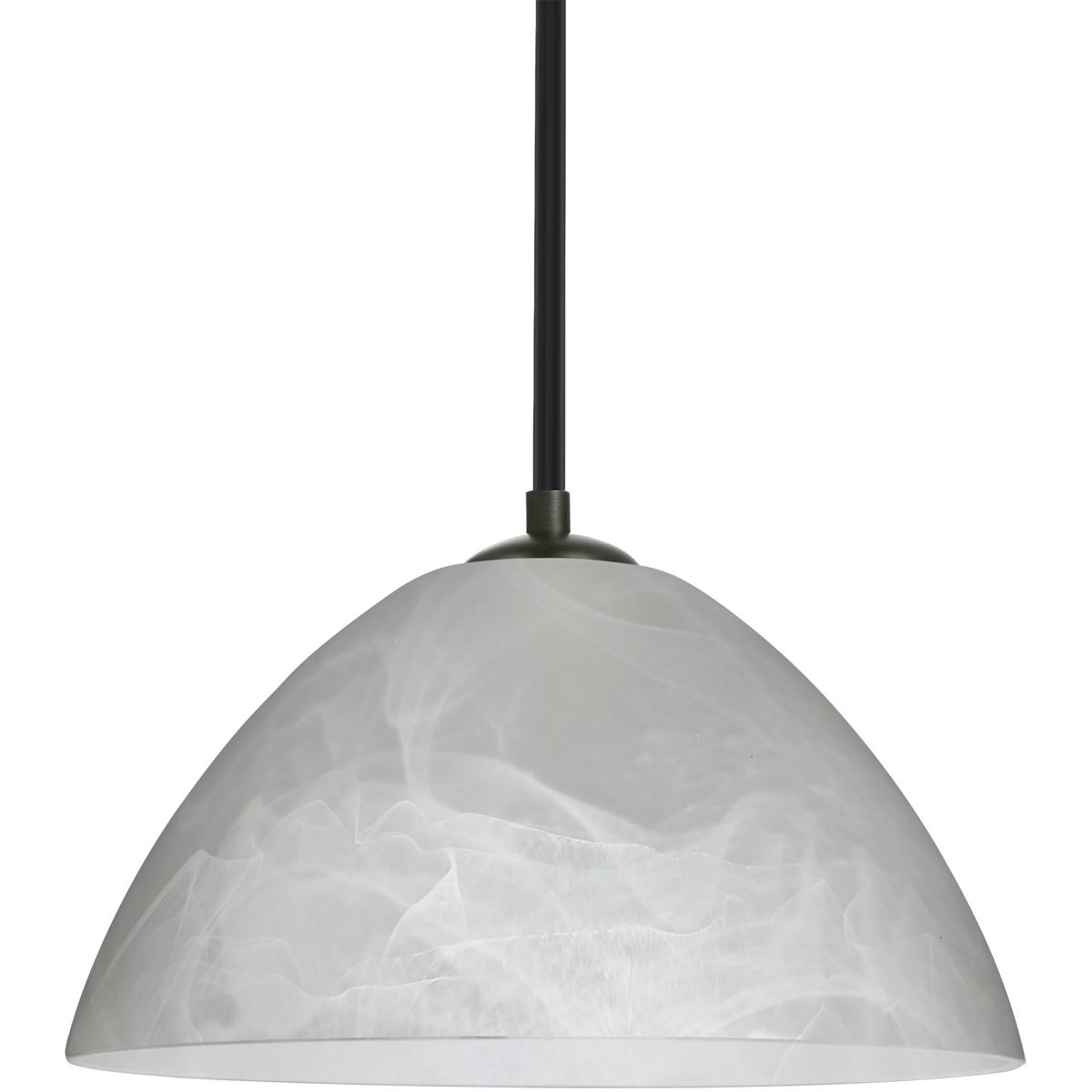 Besa Lighting 1TT-420152-LED-BK Tessa LED Black Stem Pendant Ceiling Light