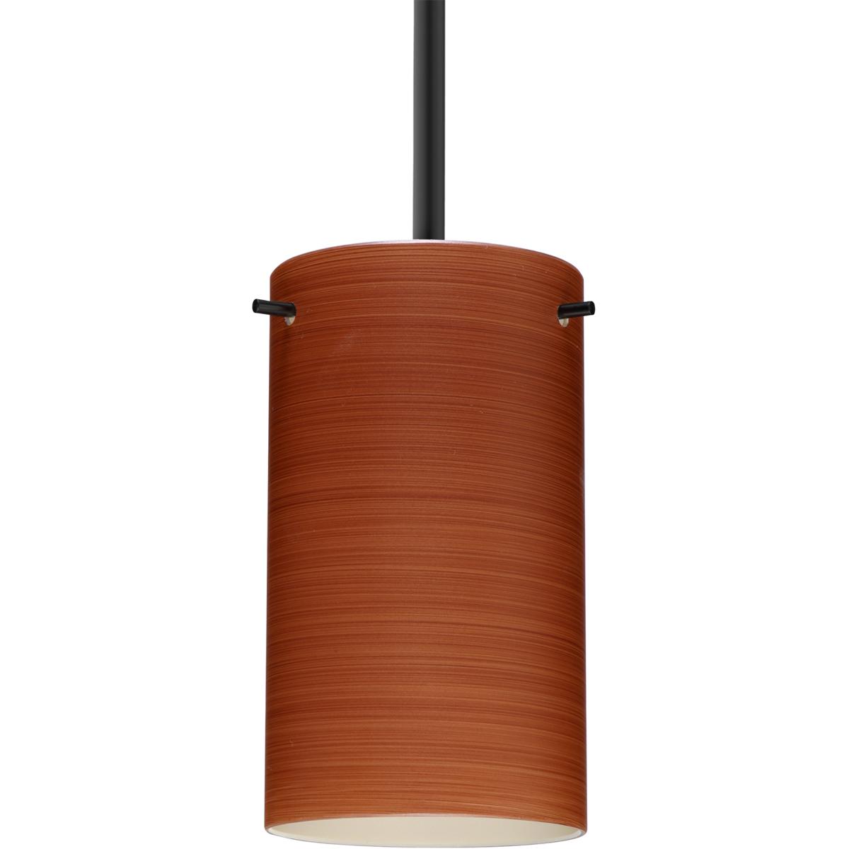 Besa Lighting 1TT-4404CH-LED-BK Stilo 7 LED Black Stem Pendant Ceiling Light