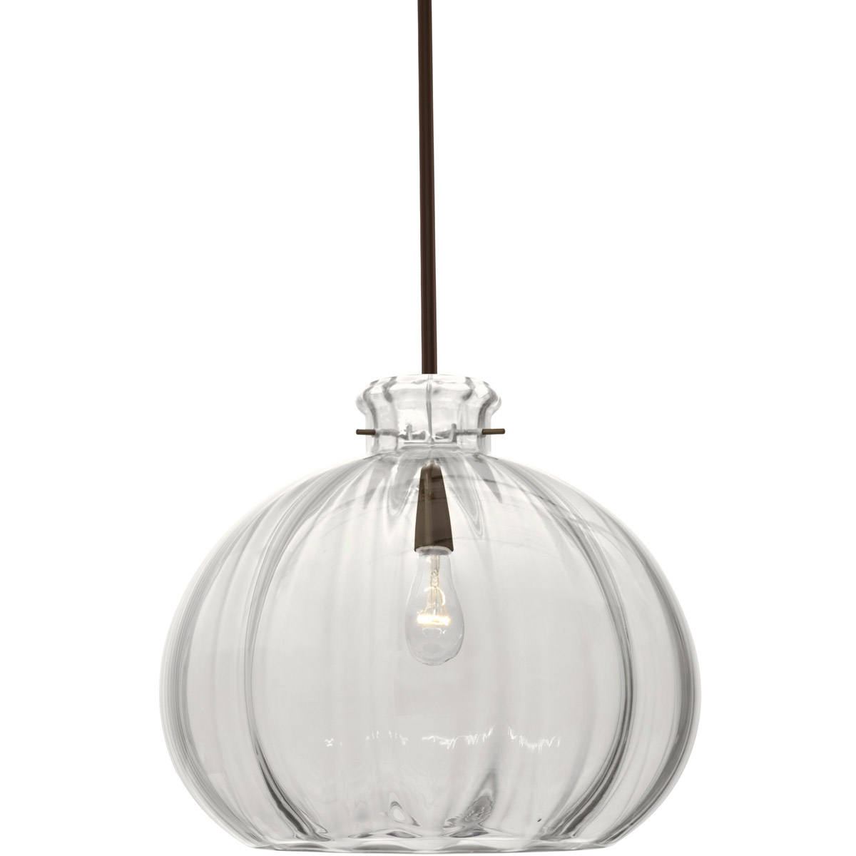 Besa Lighting 1TT-464588-BR Pinta 12 1 Light Bronze Stem Pendant Ceiling Light